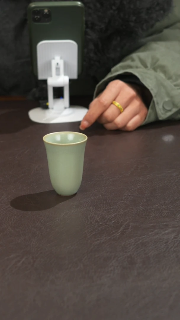 瓷宣宝汝瓷原矿原釉作品