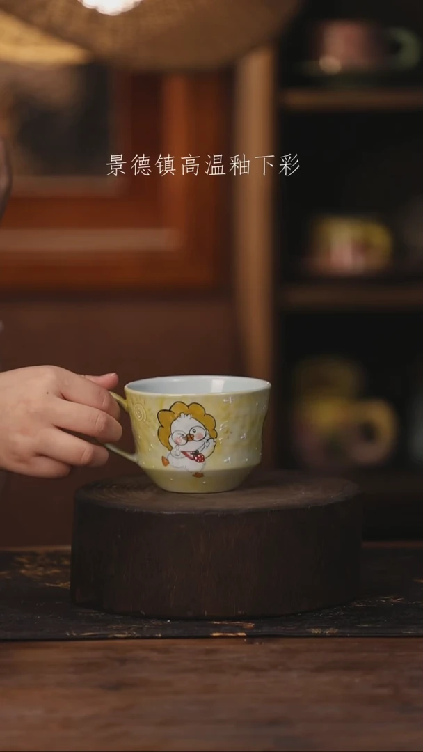 陶瓷景德镇高温釉下手绘陶瓷506