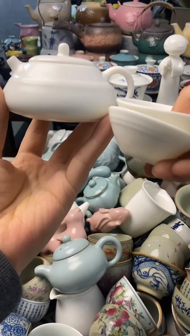 高端 茶壶 茶杯 茶具 轻轻微瑕