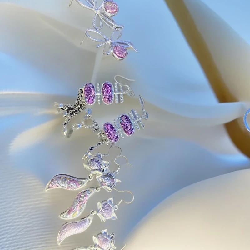 【直播专属】手工苗绣耳坠专拍