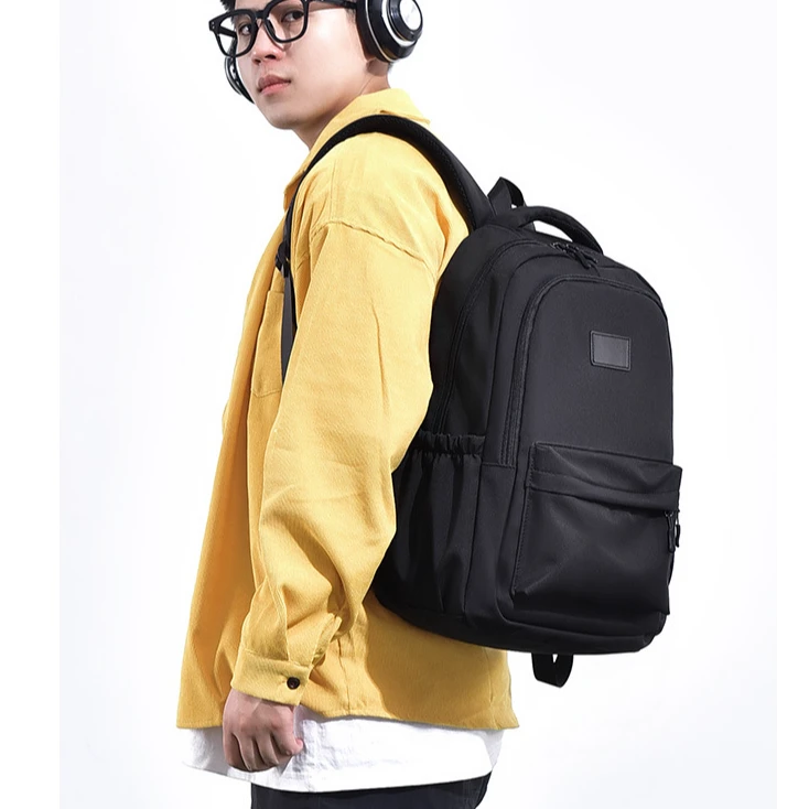 双肩包设计感学生初中生大容量日系韩版书包潮流时尚双肩背包