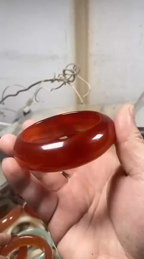 【闪购商品】玛瑙/玉髓手镯未镶嵌58....37
