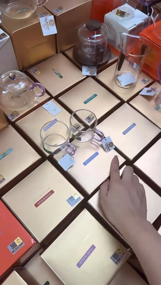 @@禾器晶彩清禾杯浅紫色2只