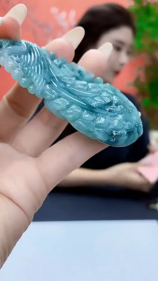 未镶嵌定制翡翠4829ty-毛货挂件196
