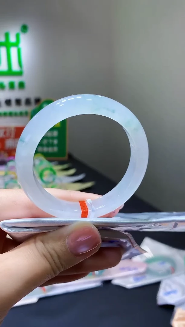 未镶嵌手镯翡翠x43天然缅甸翡翠A货51.5正圈