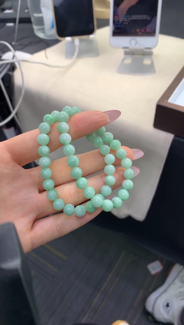 【闪购商品】翡翠手链未镶嵌FC406 手串 多样性发其一