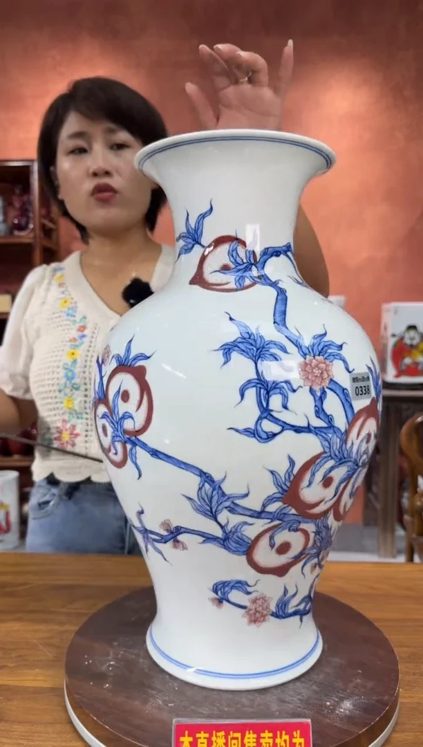 吴义松陶盟手绘陶瓷编码：0338