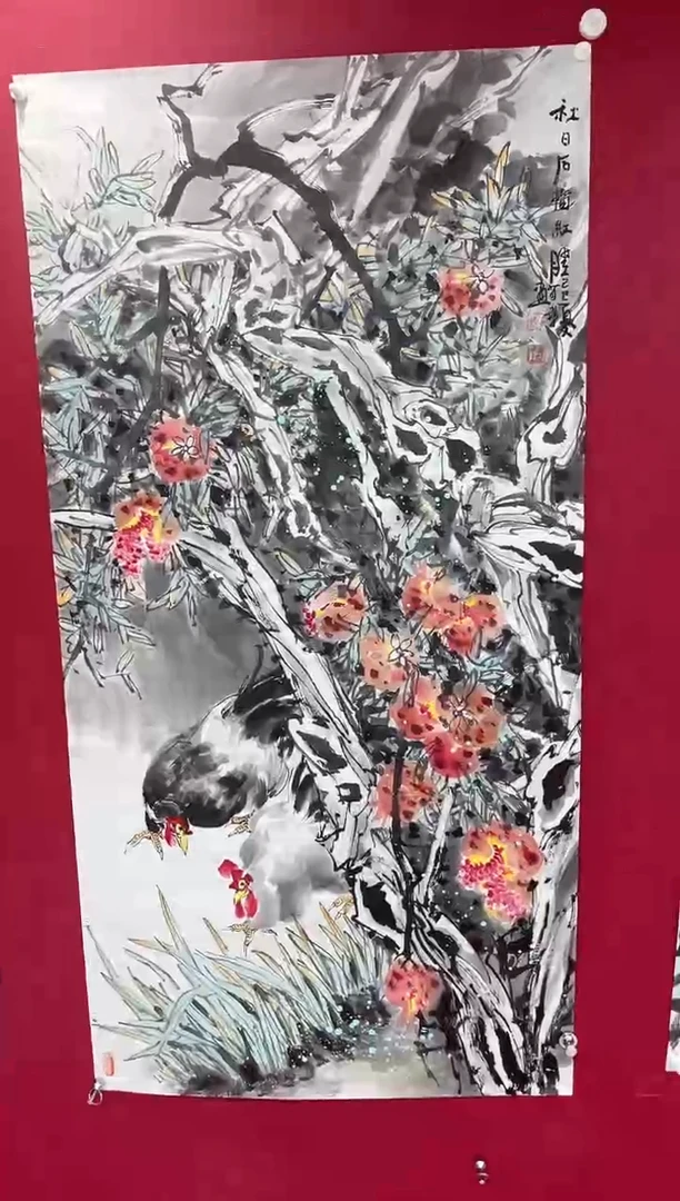 国画苗永哲老师四尺