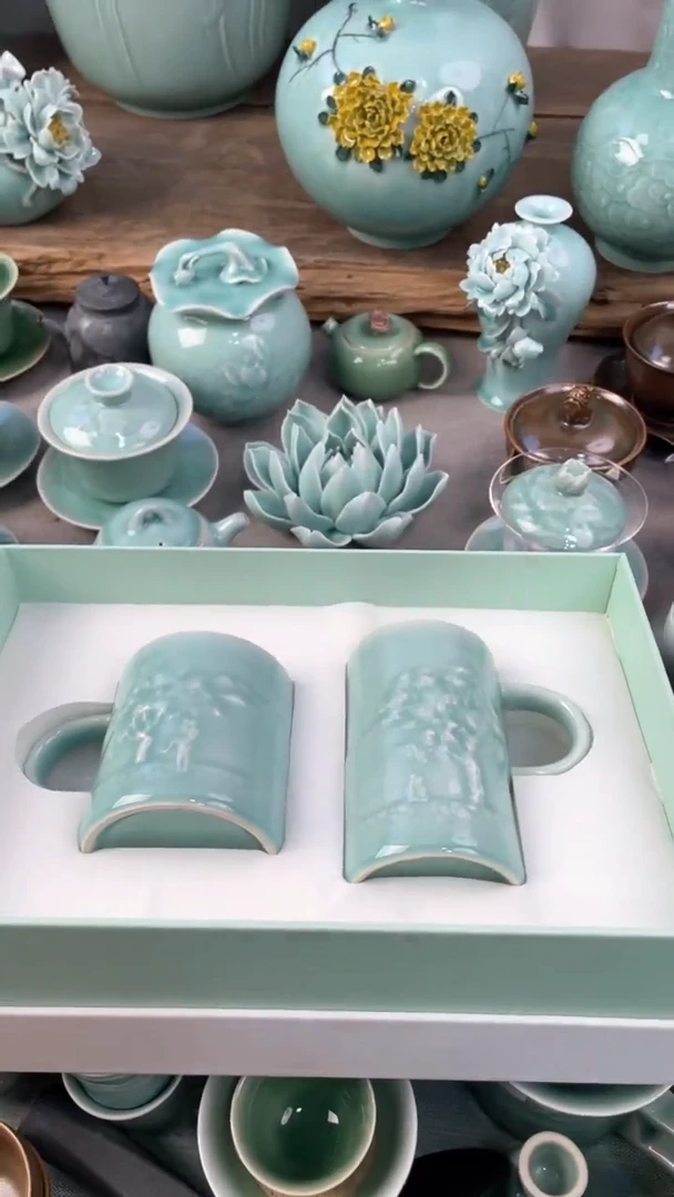 【闪购商品】2个 正品 带礼盒 福利款 慧仙青瓷