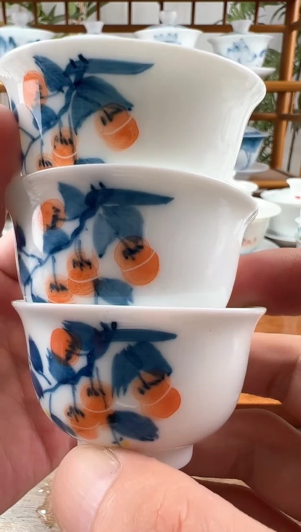 有****子全品柿子小和顺杯3个