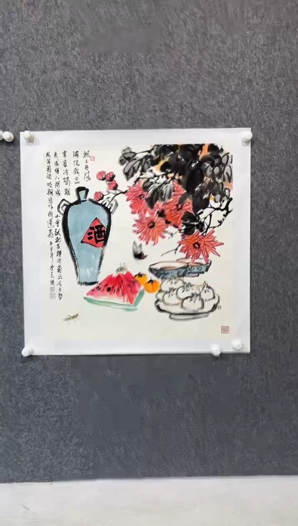 【闪购商品】绘画李克瑛-4平尺-国画y