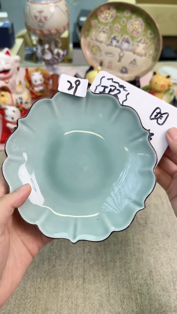 瓷片辰辰的瓷器好看到爆