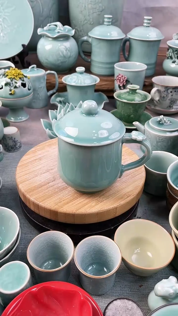 【闪购商品】福利款 慧仙青瓷 瓷器 办公杯