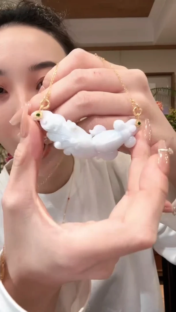 【闪购商品】翡翠颈饰未镶嵌国风