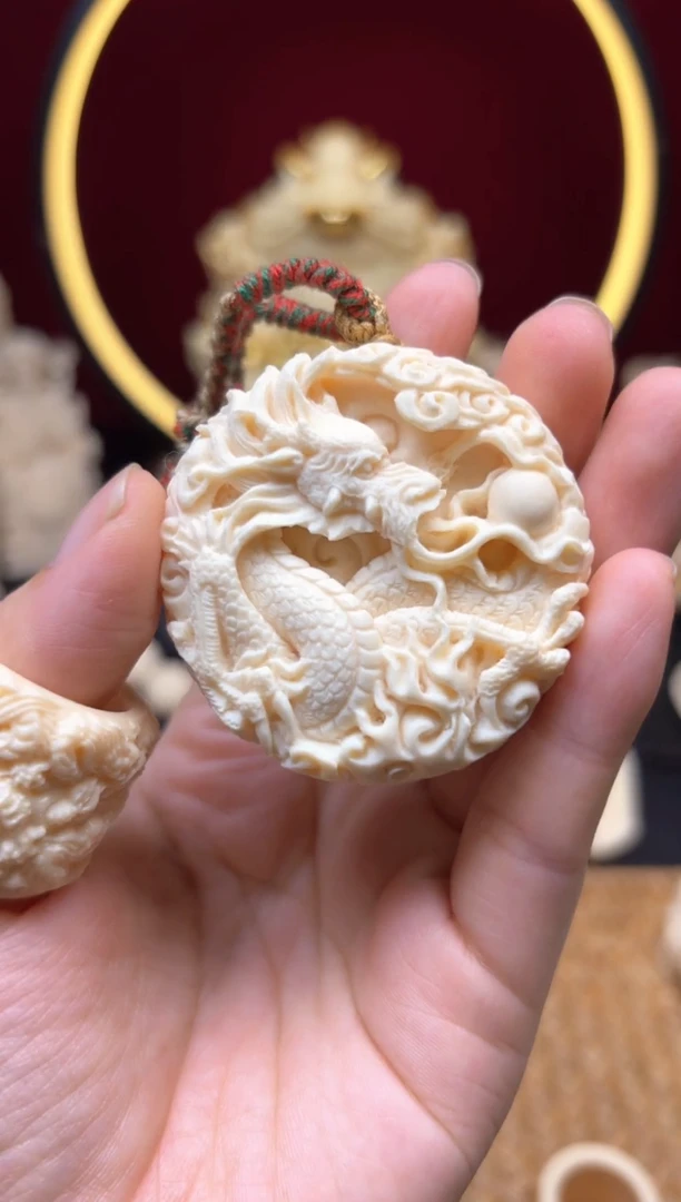 龙凤呈祥 牌子创意摆件