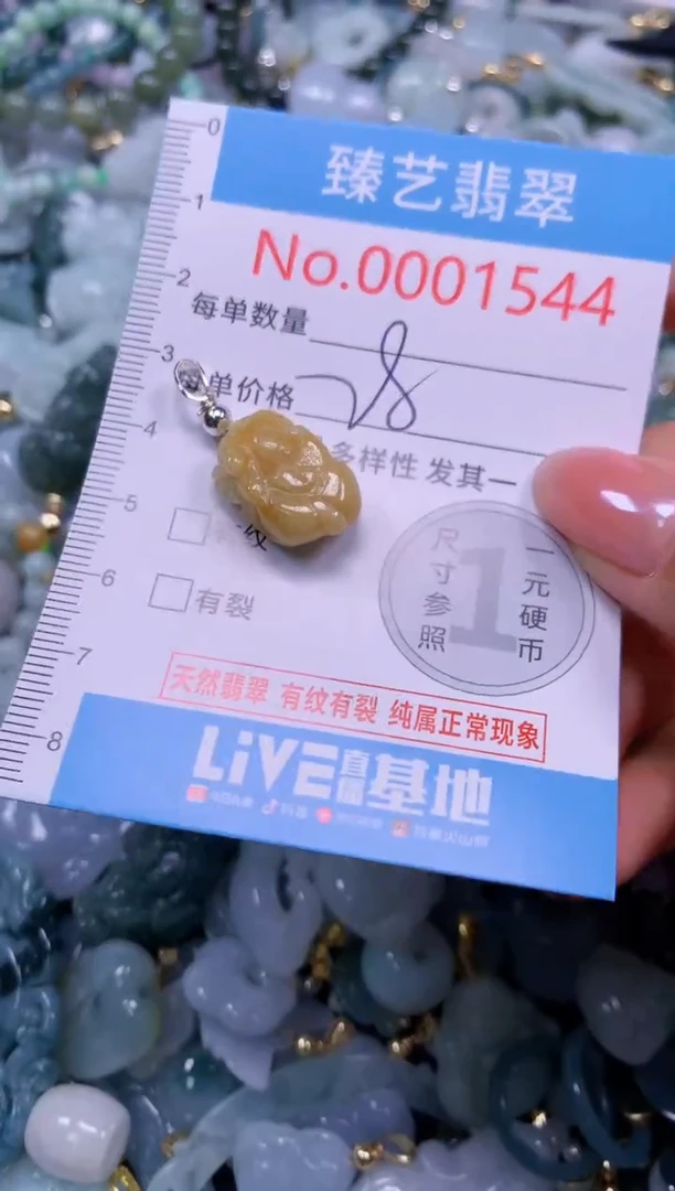 颈饰未镶嵌翡翠1544
