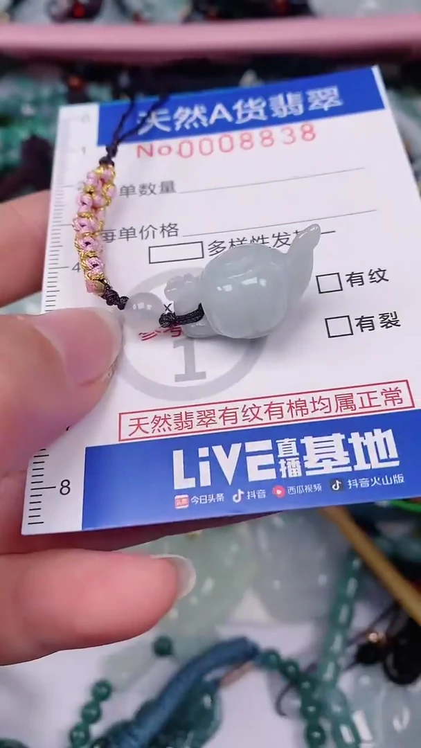 【闪购商品】翡翠颈饰未镶嵌00008838