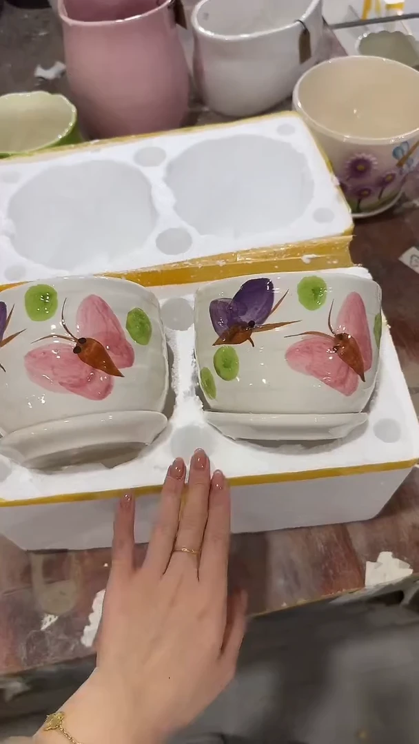 高温陶瓷花盆+Q888