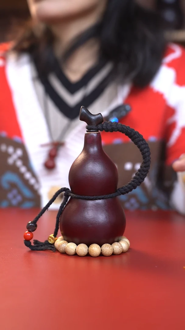 01手工大漆酒葫芦