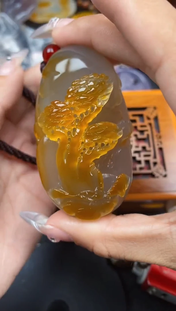 【闪购商品】玛瑙/玉髓颈饰未镶嵌ll