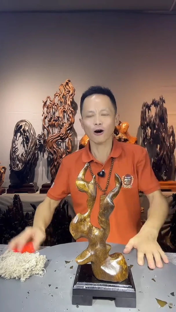 金丝楠金丝楠桌面随行摆件88