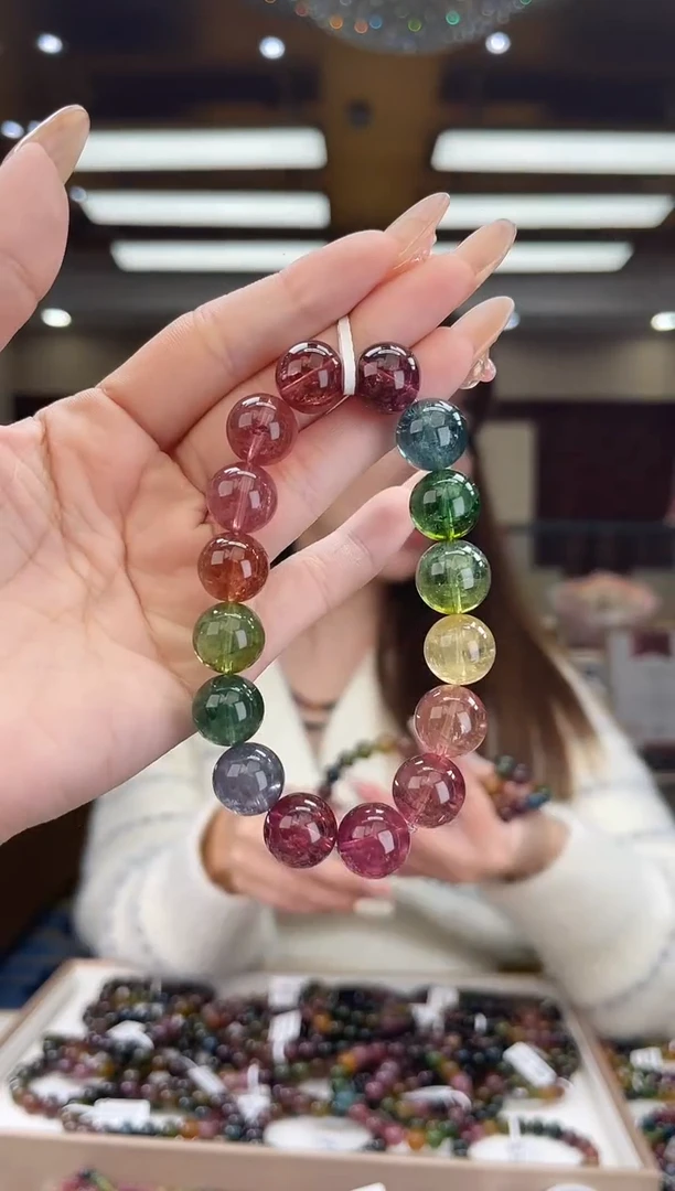 【闪购商品】碧玺/未镶嵌13mm+碧玺单圈43多样性发货