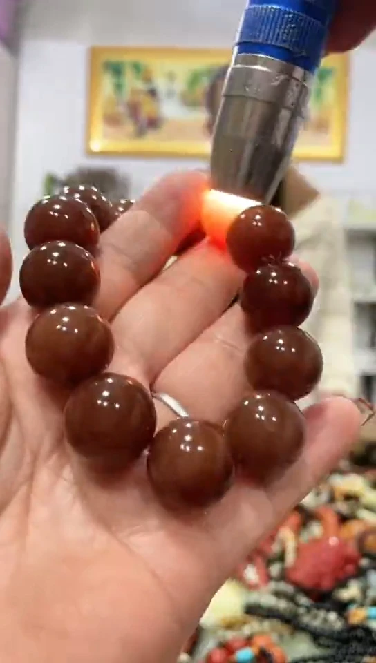 未镶嵌蛇纹石玉手串