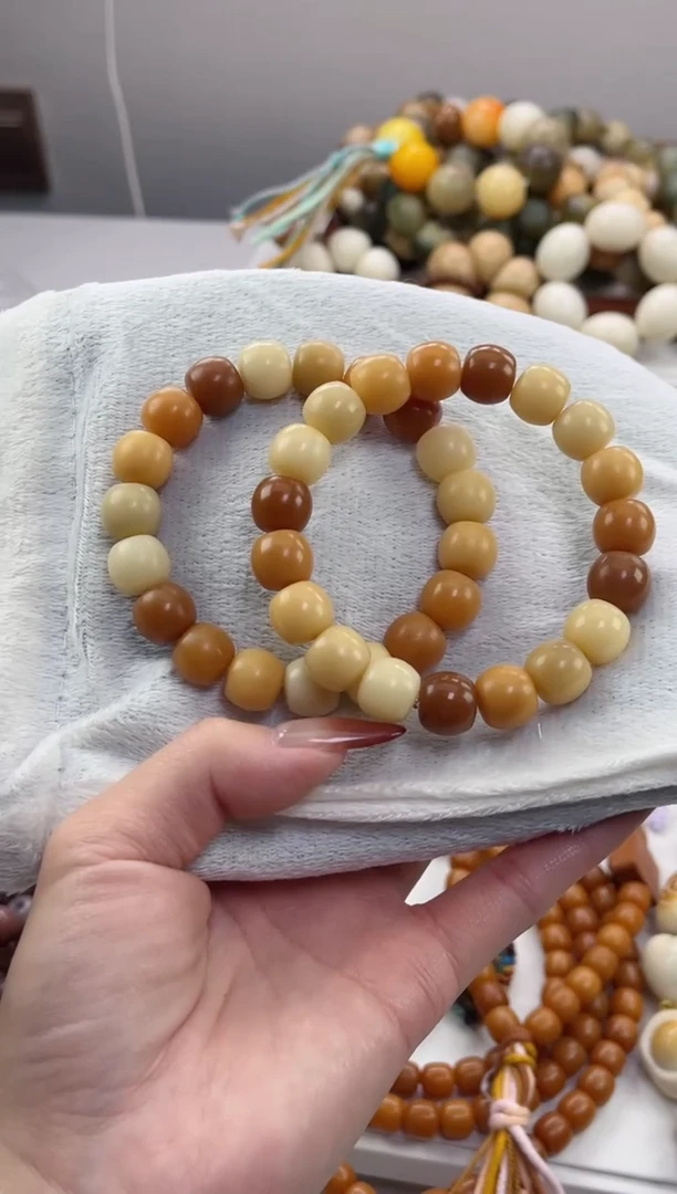 手串菩提根/象牙果s17干磨酒桶11*12mm手串