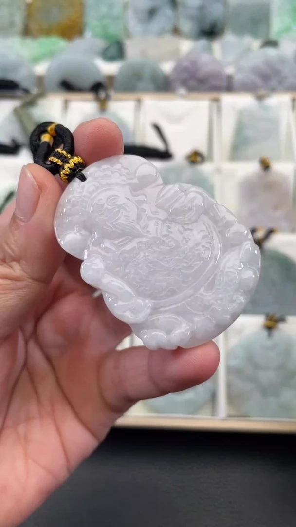 颈饰未镶嵌翡翠天然缅甸翡翠A货112