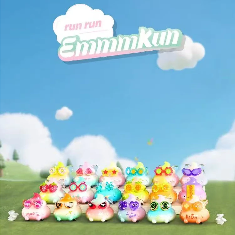 【拆盒】Emmmkuu四轮回力车潮玩盲盒