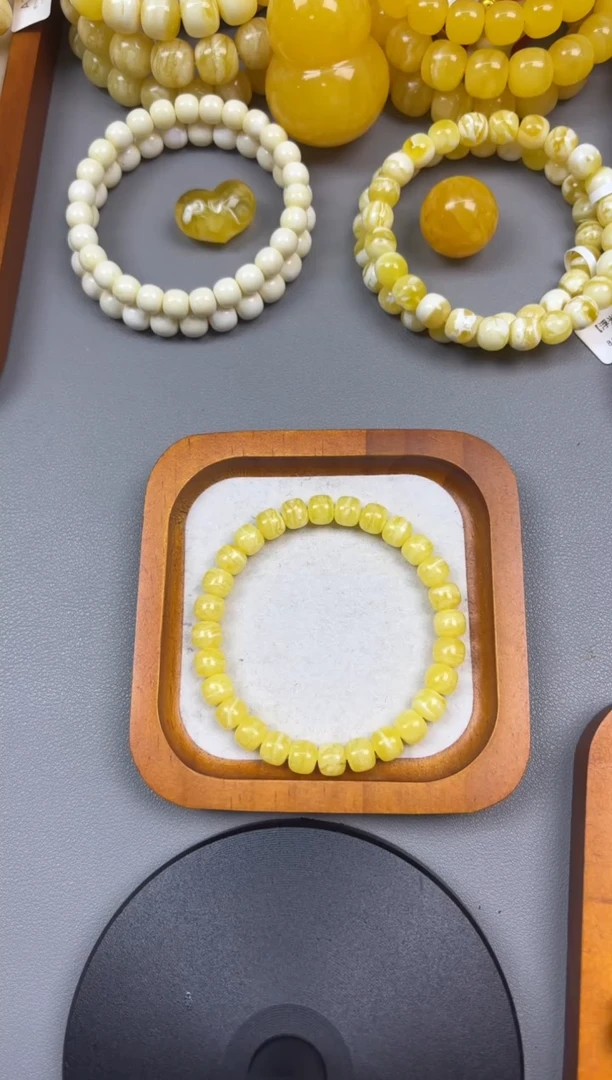 手串蜜蜡未镶嵌试发