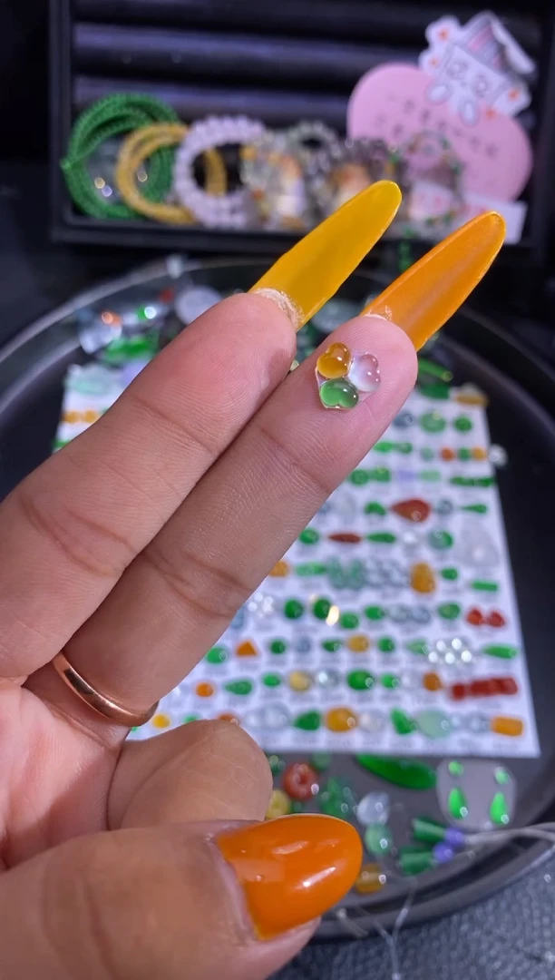未镶嵌挂件翡翠爱心