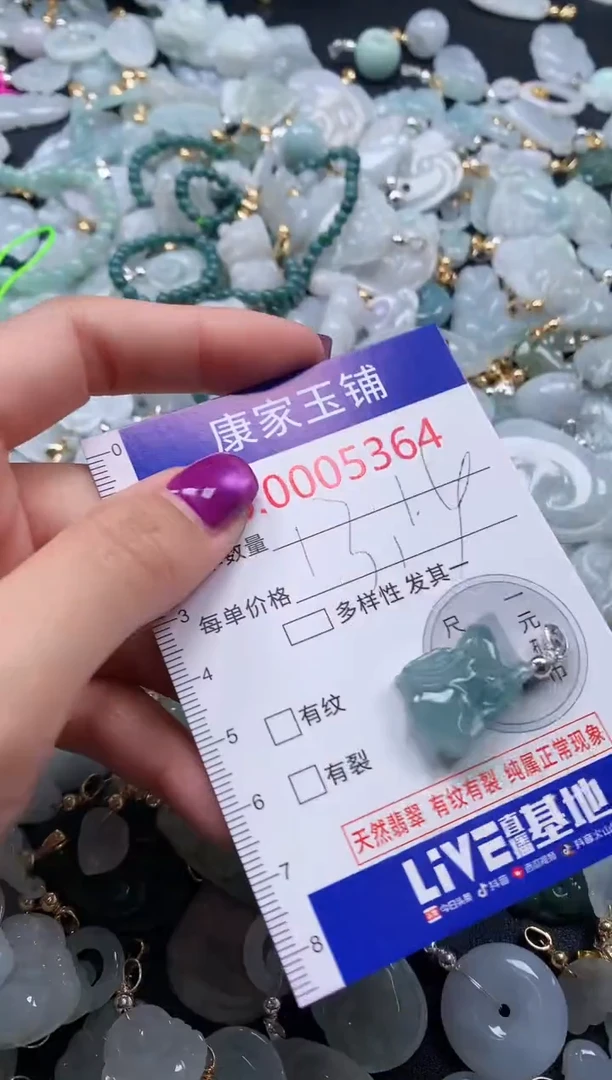颈饰未镶嵌翡翠5364