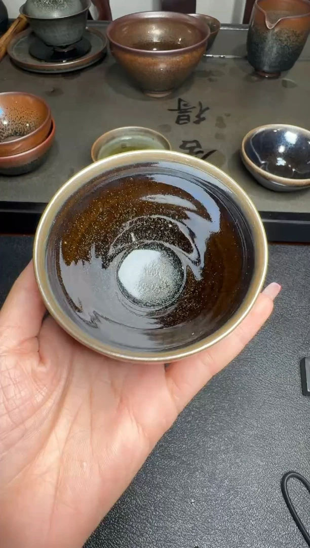 【闪购商品】茶盏严柳忠柴烧盏242