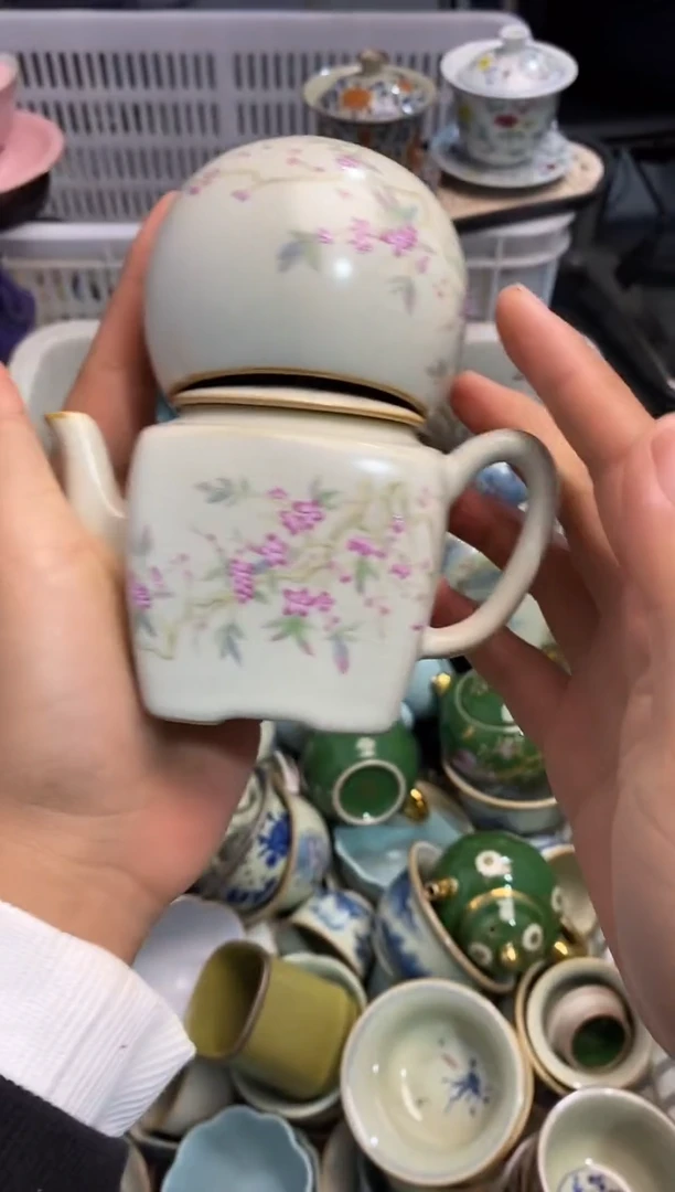 高端 茶壶 茶杯 茶具 轻轻微瑕