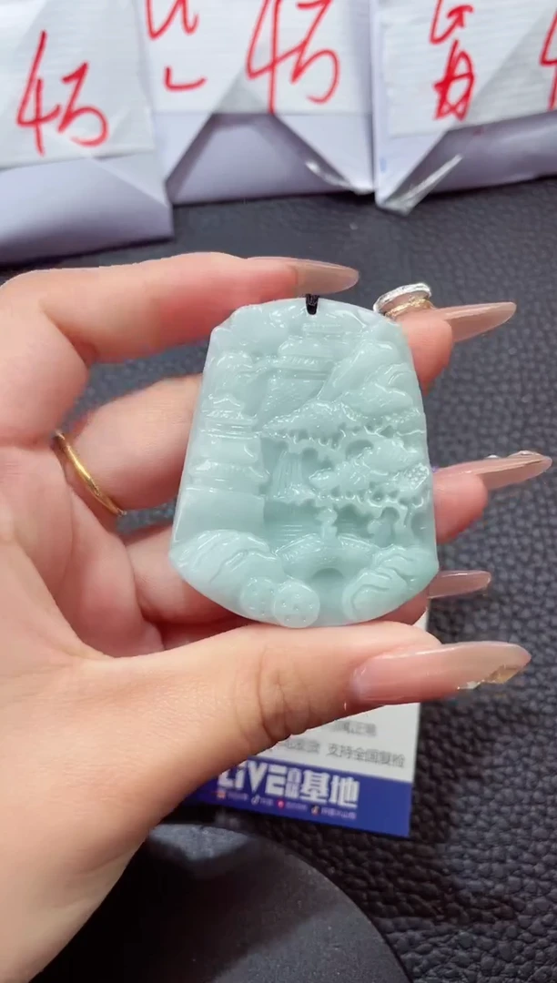 颈饰未镶嵌翡翠4