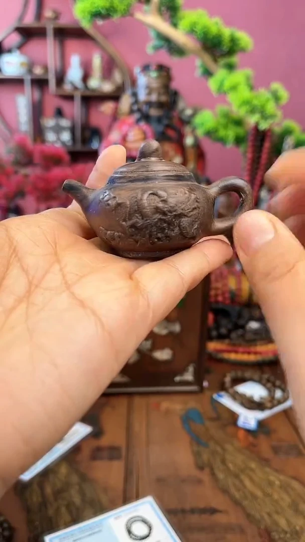 【闪购商品】木中之❤王妍妍批发63-龙纹把把壶袋子