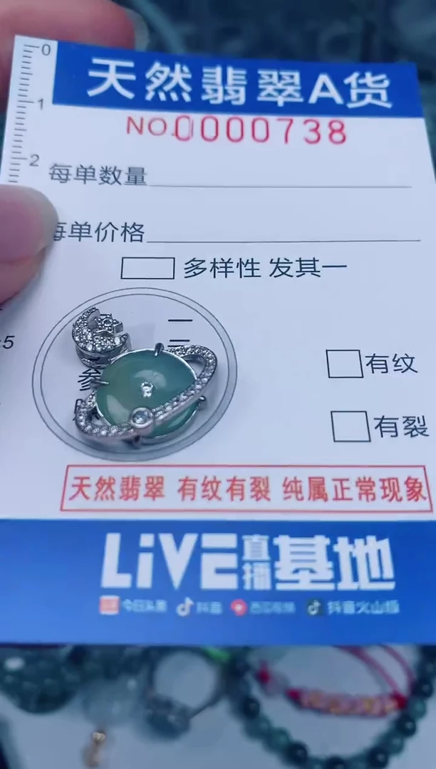 颈饰未镶嵌翡翠00000738