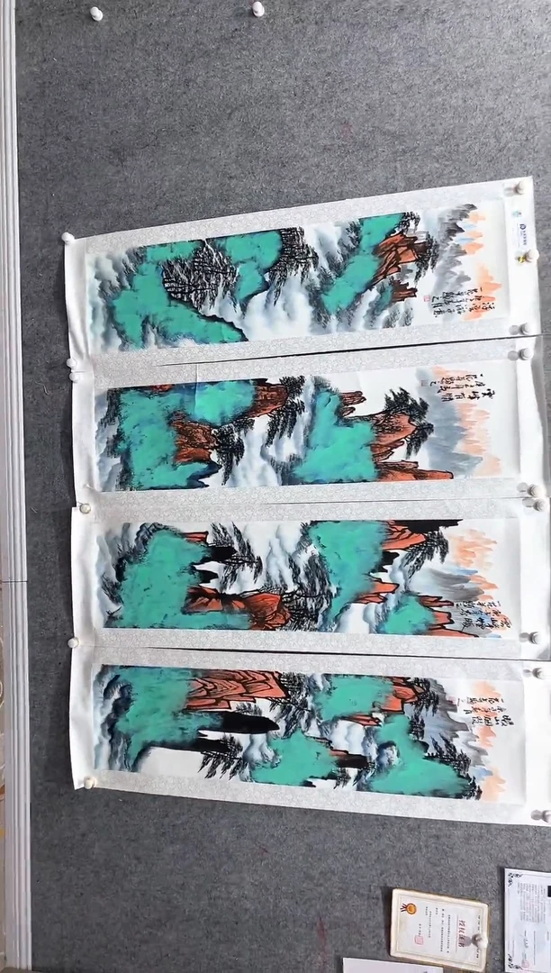 国画姜老师的作品