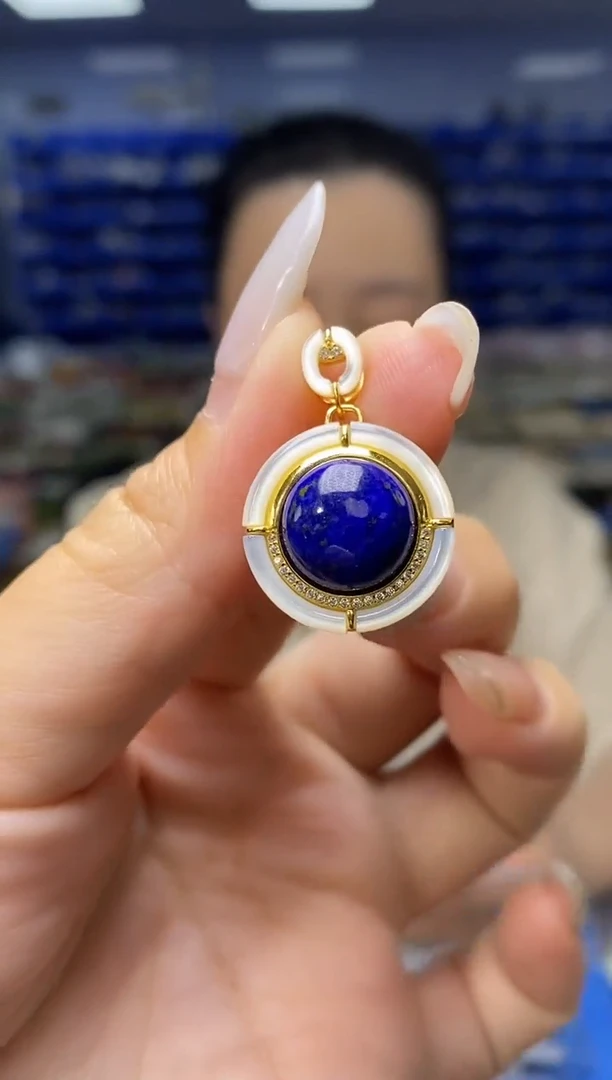 青金石银S925镶嵌DZ5811DZ5811