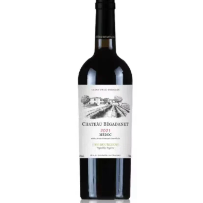 贝格娜梅多可中级庄干红葡萄酒750ml13%