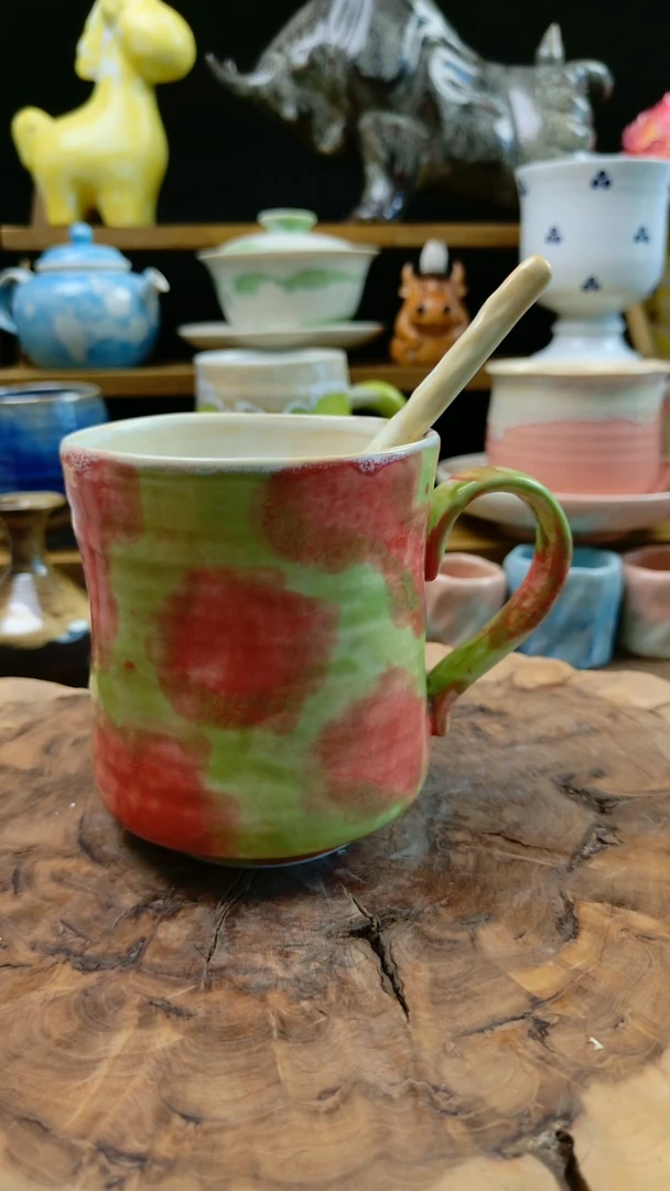 高温颜色釉窑变系列 马克杯 7
