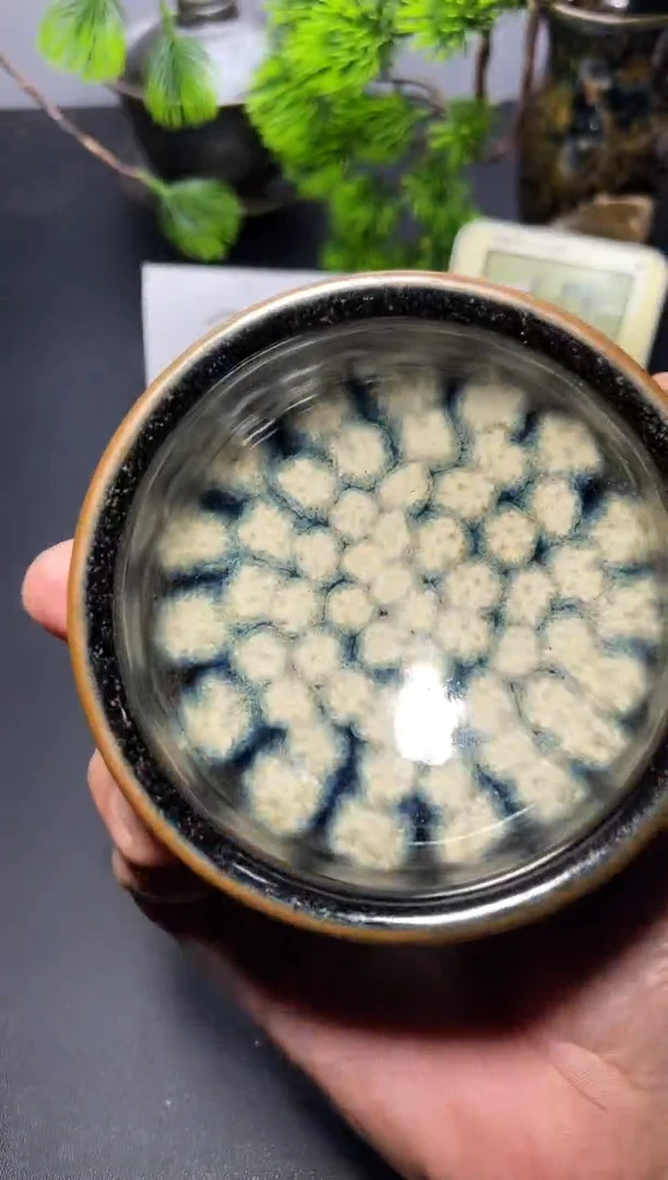 茶盏207（微瑕）叶紫建盏