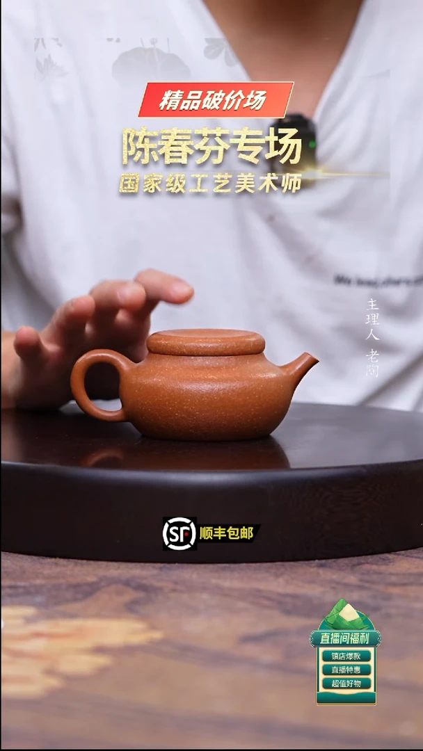 茶壶紫砂黄降坡汲泉200cc