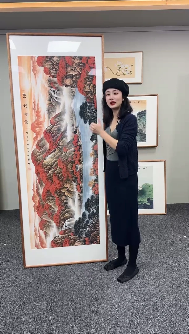 国画鸿运当头210*80