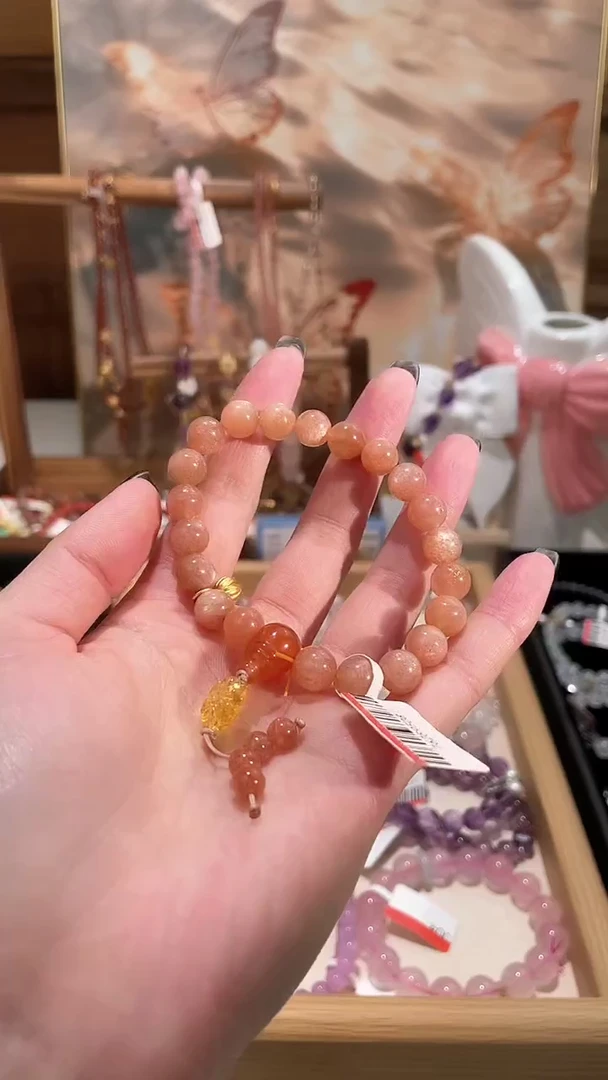 【闪购商品】水晶手串合金桑烟定制052