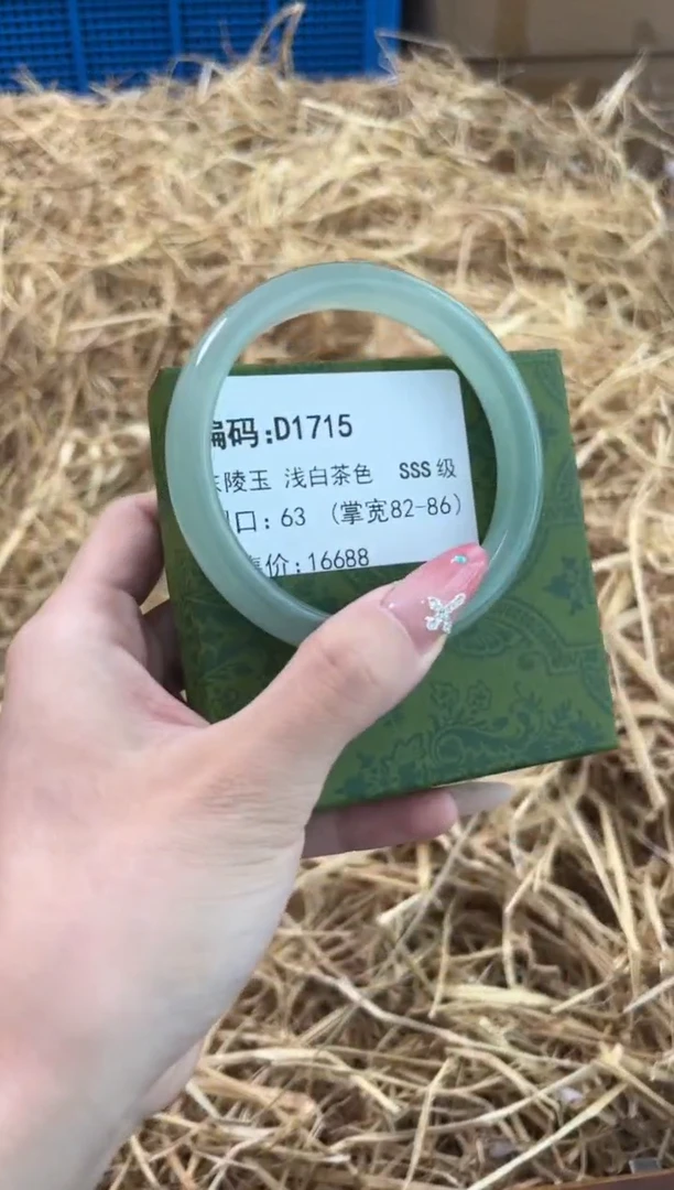 未镶嵌手镯石英质玉D1715