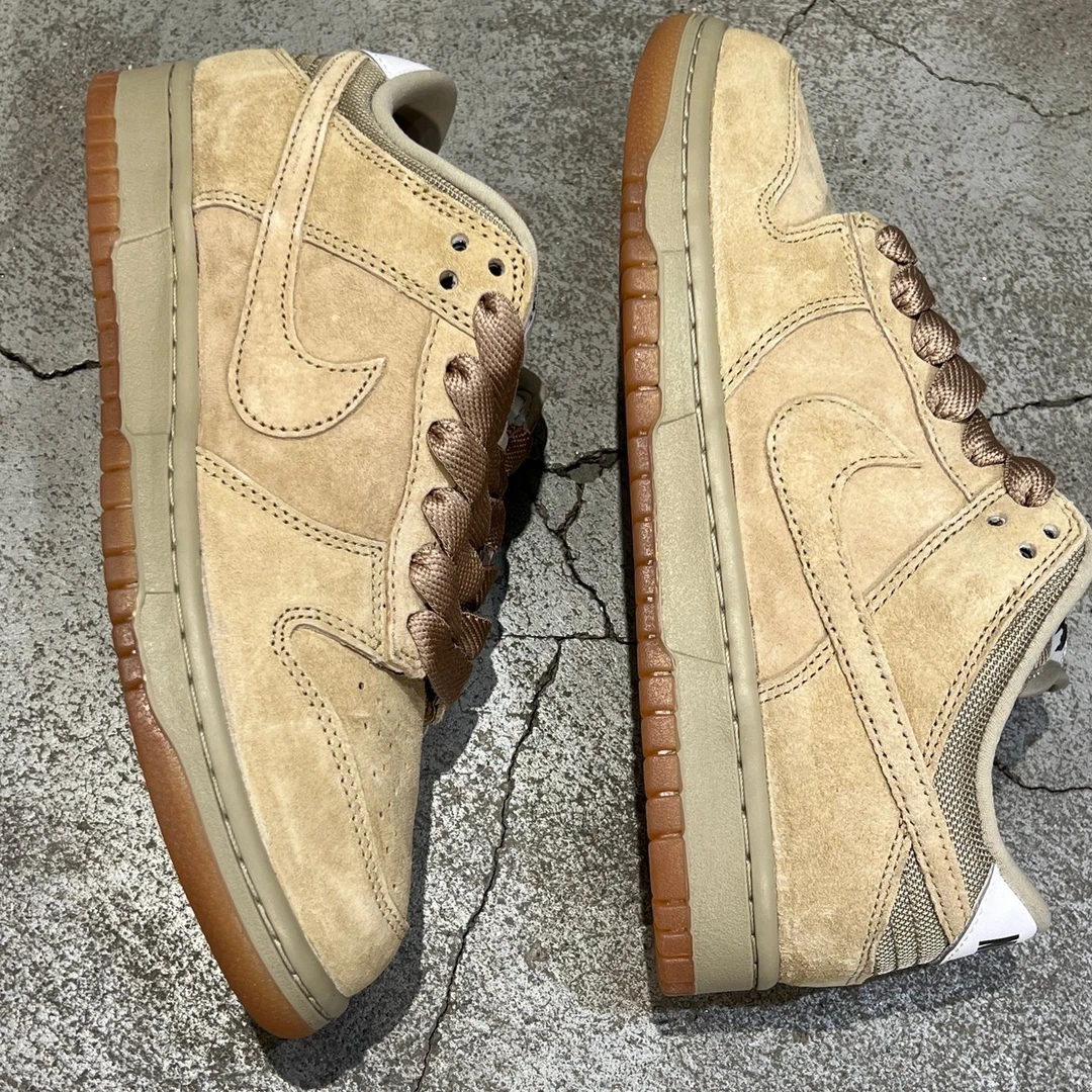 耐克Nike SB Dunk Low 男款小麦棕色复古运动休闲板鞋官方正品
