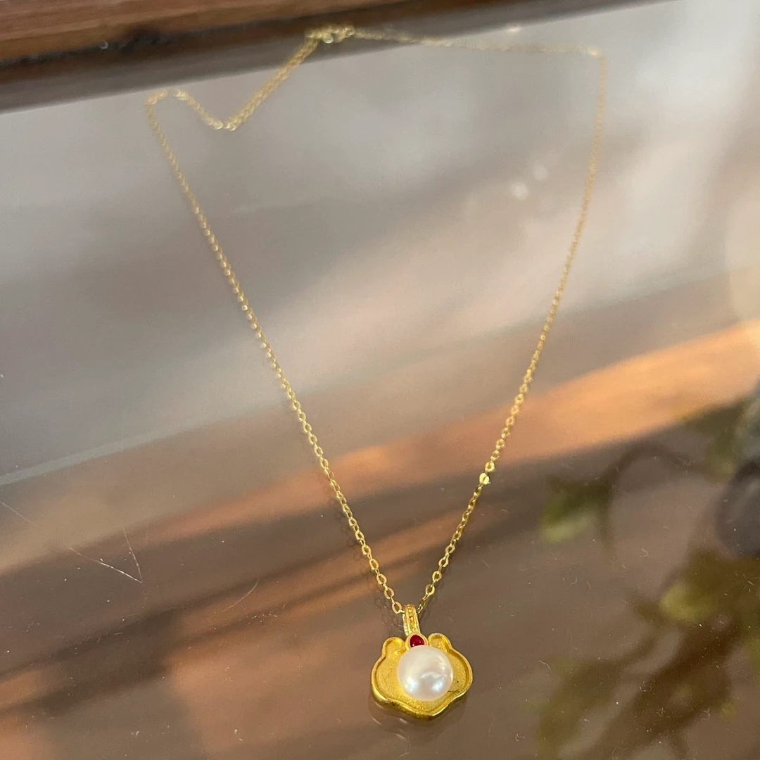 蜂鸟工坊银器珍珠如意WCYP307