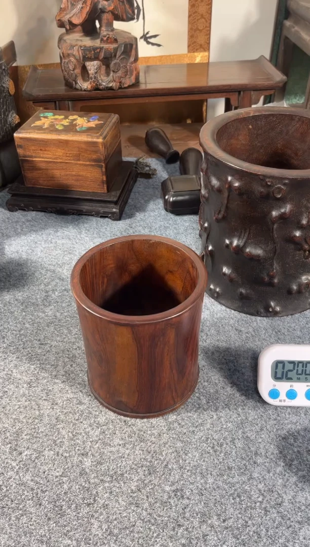 【闪购商品】贡木 老五旧藏好笔筒
